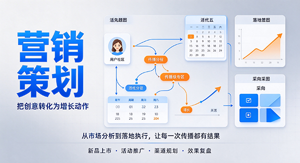 元谋县营销策划